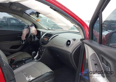 2016 Chevrolet Trax Ltz z USA, uszkodzony, nr VIN KL7CJMSB0GB538466